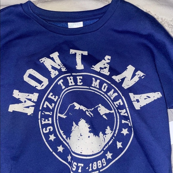 Montana cropped sweatshirt - Picture 3 of 3